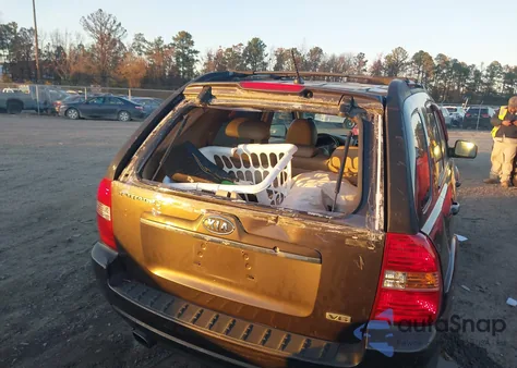 2007 Kia Sportage Ex V6 from USA, damaged, VIN KNDJE723777301386